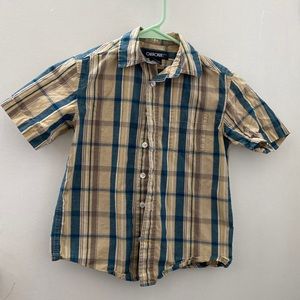 Boys short sleeve button down
